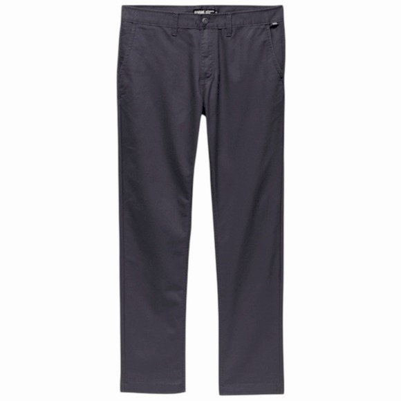 Vans Pants Men Size Chino 34L43013 Asphalt Slim Fit Stretch - Picture 1 of 7